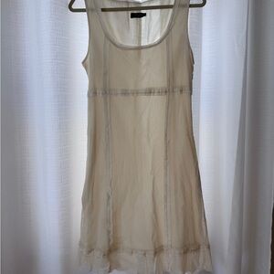 KOAN Sheer White Dress